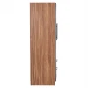 ΝΤΟΥΛΑΠΑ 3ΦΥΛΛΗ ΜΕ 2 ΣΥΡΤΑΡΙΑ HARRY HM18390.01 ΜΕΛΑΜΙΝΗ ΦΥΣΙΚΟ & ΜΑΥΡΟ 150x55x180Υεκ
