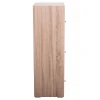 ΝΤΟΥΛΑΠΙ ΜΕ 3 ΑΠΟΘ. ΧΩΡΟΥΣ SORIANO HM9939.11 SONAMA OAK ΜΕΛΑΜΙΝΗ 40x39x119Υεκ.