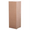 ΝΤΟΥΛΑΠΙ ΜΕ 3 ΑΠΟΘ. ΧΩΡΟΥΣ SORIANO HM9939.11 SONAMA OAK ΜΕΛΑΜΙΝΗ 40x39x119Υεκ.
