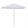 ΟΜΠΡΕΛΑ 3x3x2,65 μ. RAMSEY ΤΕΤΡΑΓΩΝΗ ΑΛΟΥΜΙΝΙΟΥ ΕΚΡΟΥ ΜΕ ΜΑΝΙΒΕΛΑ HM6004