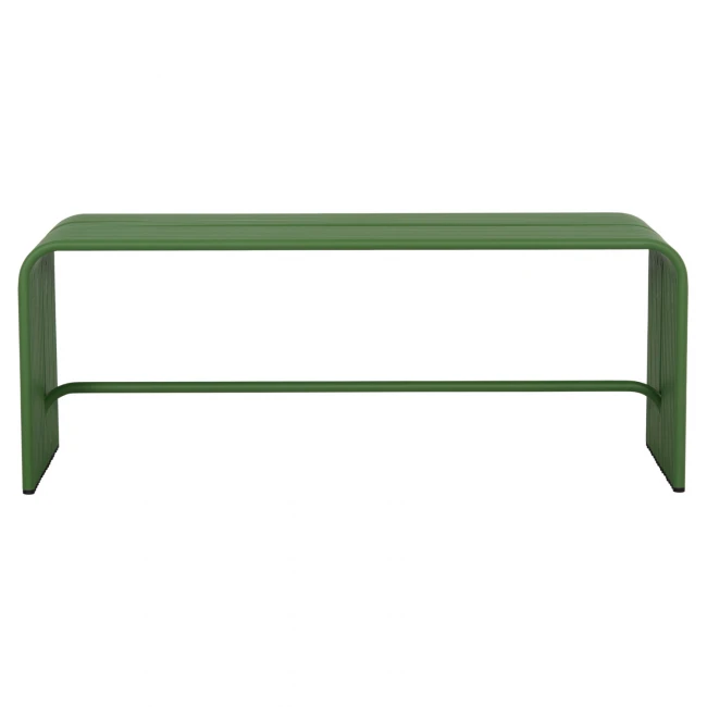 ΠΑΓΚΑΚΙ 2-ΘΕΣΙΟ ΣΕΙΡΑ INTREPID HM6327.07 ΑΛΟΥΜΙΝΙΟ ΣΕ ΠΡΑΣΙΝΟ ΧΡΩΜΑ 109,5x37x42Υ