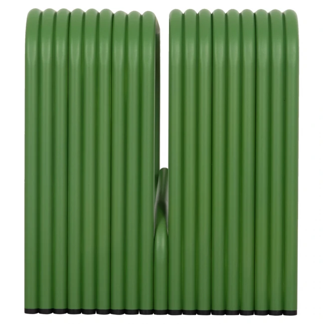 ΠΑΓΚΑΚΙ 2-ΘΕΣΙΟ ΣΕΙΡΑ INTREPID HM6327.07 ΑΛΟΥΜΙΝΙΟ ΣΕ ΠΡΑΣΙΝΟ ΧΡΩΜΑ 109,5x37x42Υ