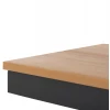 ΠΑΓΚΑΚΙ ΑΛΟΥΜΙΝΙΟΥ TAWNEE HM6040.01 ΑΝΘΡΑΚΙ-POLYWOOD ΚΑΘΙΣΜΑ ΦΥΣΙΚΟ 220x36x44,5Υεκ.