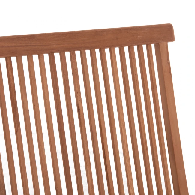 ΠΑΓΚΑΚΙ KENDALL HM18128 ΠΤΥΣΣΟΜΕΝΟ ΑΠΟ ΞΥΛΟ ΤΕΑΚ ΣΕ ΦΥΣΙΚΟ ΧΡΩΜΑ 100x47x89Υεκ.