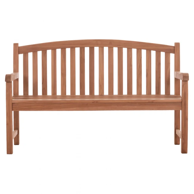 ΠΑΓΚΑΚΙ ΚΗΠΟΥ 3ΘΕΣΙΟ ELENA HM18125 ΞΥΛΟ TEAK--ΦΥΣΙΚΟ 150x61x95Υεκ.