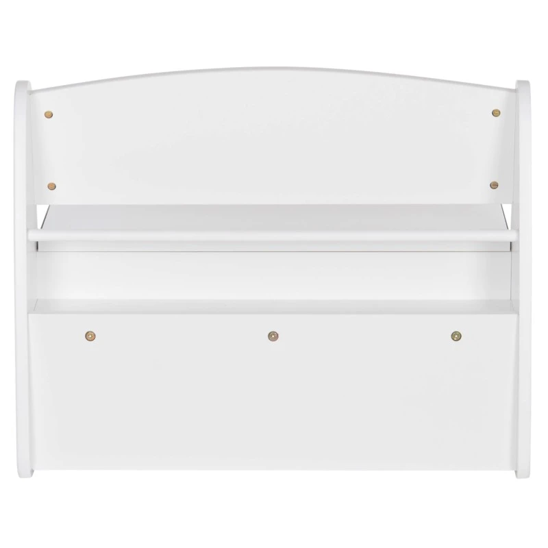 ΠΑΓΚΑΚΙ ΠΑΙΔΙΚΟ ΜΕ ΑΠΟΘ.ΧΩΡΟ RICKI HM18342.03 MDF & ΚΟΝΤΡΑΠΛΑΚΕ ΛΕΥΚΟ 63x43x47Υεκ