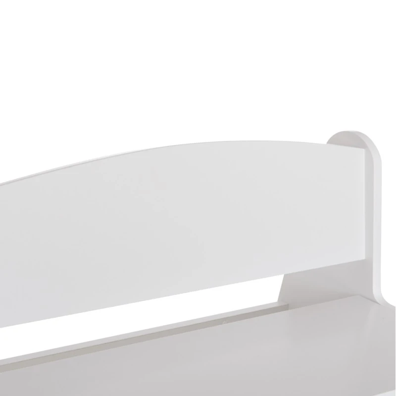 ΠΑΓΚΑΚΙ ΠΑΙΔΙΚΟ ΜΕ ΑΠΟΘ.ΧΩΡΟ RICKI HM18342.03 MDF & ΚΟΝΤΡΑΠΛΑΚΕ ΛΕΥΚΟ 63x43x47Υεκ