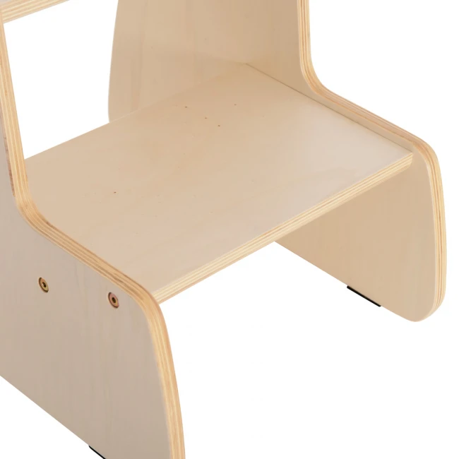 ΠΑΙΔΙΚΗ ΣΚΑΛΑ/ΣΚΑΜΠΟ RICKI HM18340.01 MDF & ΚΟΝΤΡΑΠΛΑΚΕ ΦΥΣΙΚΟ 33x43.5x40.5Υεκ