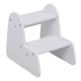 ΠΑΙΔΙΚΗ ΣΚΑΛΑ/ΣΚΑΜΠΟ RICKI HM18340.03 MDF & ΚΟΝΤΡΑΠΛΑΚΕ ΛΕΥΚΟ 33x43.5x40.5Υεκ