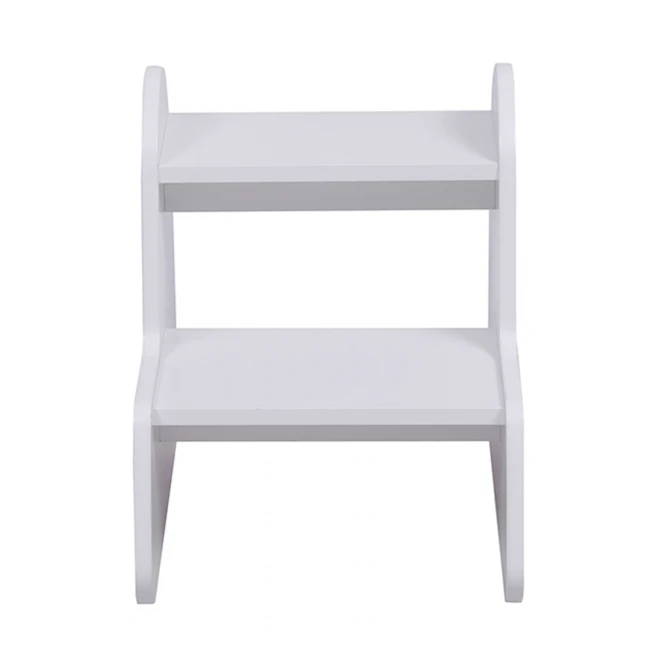 ΠΑΙΔΙΚΗ ΣΚΑΛΑ/ΣΚΑΜΠΟ RICKI HM18340.03 MDF & ΚΟΝΤΡΑΠΛΑΚΕ ΛΕΥΚΟ 33x43.5x40.5Υεκ