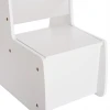 ΠΑΙΔΙΚΟ ΚΑΡΕΚΛΑΚΙ ΜΕ ΑΠΟΘ.ΧΩΡΟ RICKI HM18343.03 ΚΟΝΤΡΑΠΛΑΚΕ/MDF ΛΕΥΚΟ 33x43x47Υεκ