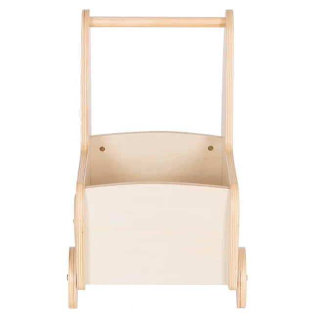 ΠΑΙΔΙΚΟ ΤΡΟΛΕΥ/ΚΑΡΟΤΣΑΚΙ RICKI HM18341.01 MDF & ΚΟΝΤΡΑΠΛΑΚΕ ΦΥΣΙΚΟ 33x45x50Υεκ