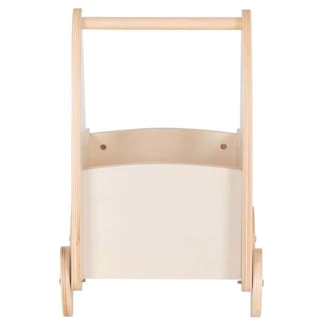 ΠΑΙΔΙΚΟ ΤΡΟΛΕΥ/ΚΑΡΟΤΣΑΚΙ RICKI HM18341.01 MDF & ΚΟΝΤΡΑΠΛΑΚΕ ΦΥΣΙΚΟ 33x45x50Υεκ