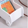 ΠΑΙΔΙΚΟ ΤΡΟΛΕΥ/ΚΑΡΟΤΣΑΚΙ RICKI HM18341.03 MDF & ΚΟΝΤΡΑΠΛΑΚΕ ΛΕΥΚΟ 33x45x50Υεκ