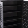 ΠΑΠΟΥΤΣΟΘΗΚΗ-ΝΤΟΥΛΑΠΙ ΞΥΛΙΝΗ KABIRA 4 ΠΟΡΤΕΣ HM2210.10 ΓΚΡΙ 77x34x123Υεκ.