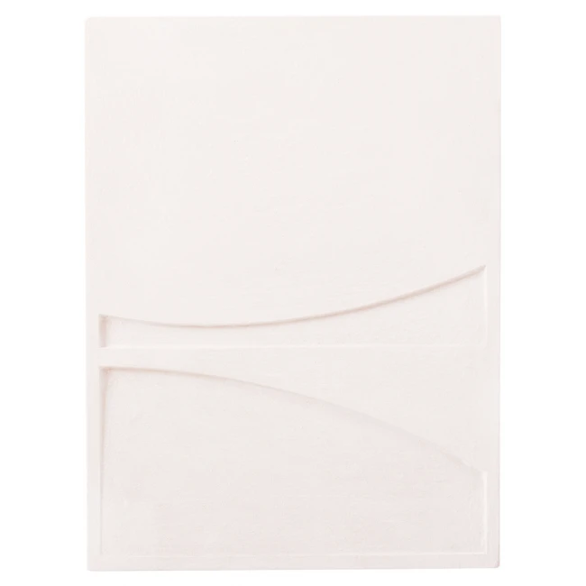 ΠΙΝΑΚΑΣ ΟΡΘΟΓΩΝΙΟΣ ΣΕΙΡΑ SANTORINI HM4510 MDF ΣΕ ΥΠΟΛΕΥΚΟ ΧΡΩΜΑ 60x4(πάχος)x80Υεκ.