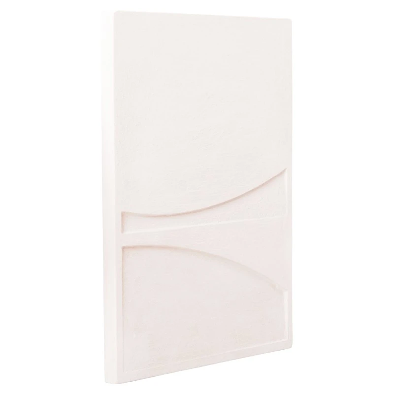 ΠΙΝΑΚΑΣ ΟΡΘΟΓΩΝΙΟΣ ΣΕΙΡΑ SANTORINI HM4510 MDF ΣΕ ΥΠΟΛΕΥΚΟ ΧΡΩΜΑ 60x4(πάχος)x80Υεκ.