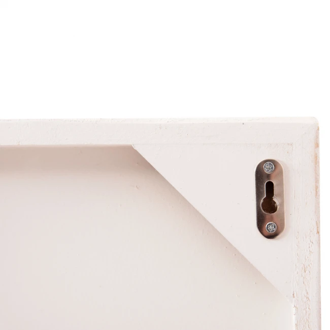 ΠΙΝΑΚΑΣ ΟΡΘΟΓΩΝΙΟΣ ΣΕΙΡΑ SANTORINI HM4510 MDF ΣΕ ΥΠΟΛΕΥΚΟ ΧΡΩΜΑ 60x4(πάχος)x80Υεκ.