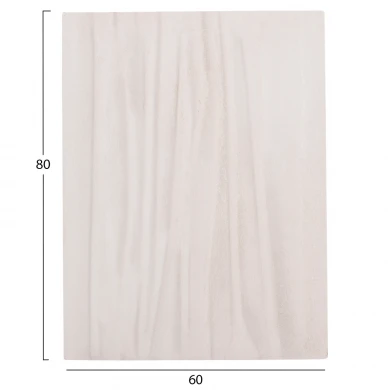 ΠΙΝΑΚΑΣ ΟΡΘΟΓΩΝΙΟΣ ΣΕΙΡΑ SANTORINI HM4518 MDF ΣΕ ΥΠΟΛΕΥΚΟ ΧΡΩΜΑ 60x4(πάχος)x80Υεκ.