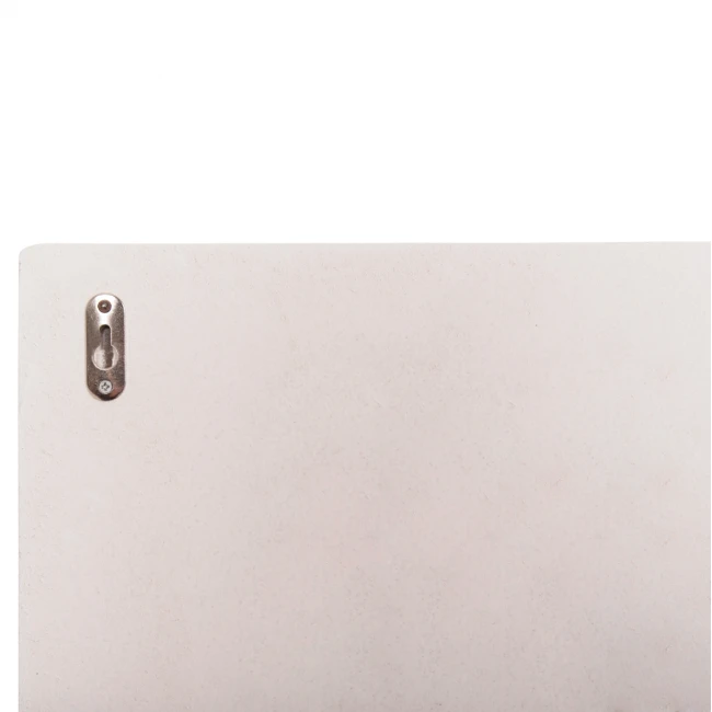 ΠΙΝΑΚΑΣ ΟΡΘΟΓΩΝΙΟΣ ΣΕΙΡΑ SANTORINI HM4518 MDF ΣΕ ΥΠΟΛΕΥΚΟ ΧΡΩΜΑ 60x4(πάχος)x80Υεκ.