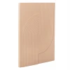 ΠΙΝΑΚΑΣ ΟΡΘΟΓΩΝΙΟΣ ΣΕΙΡΑ SANTORINI HM4521 MDF ΣΕ ΜΠΕΖ ΧΡΩΜΑ 60x4(πάχος)x80Υεκ.