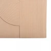 ΠΙΝΑΚΑΣ ΟΡΘΟΓΩΝΙΟΣ ΣΕΙΡΑ SANTORINI HM4521 MDF ΣΕ ΜΠΕΖ ΧΡΩΜΑ 60x4(πάχος)x80Υεκ.