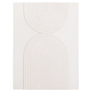 ΠΙΝΑΚΑΣ ΟΡΘΟΓΩΝΙΟΣ ΣΕΙΡΑ SANTORINI HM4523 MDF ΣΕ ΥΠΟΛΕΥΚΟ ΧΡΩΜΑ 60x4(πάχος)x80Υεκ.