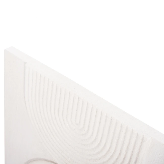 ΠΙΝΑΚΑΣ ΟΡΘΟΓΩΝΙΟΣ ΣΕΙΡΑ SANTORINI HM4523 MDF ΣΕ ΥΠΟΛΕΥΚΟ ΧΡΩΜΑ 60x4(πάχος)x80Υεκ.