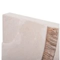 ΠΙΝΑΚΑΣ ΟΡΘΟΓΩΝΙΟΣ ΣΕΙΡΑ SANTORINI HM4532 MDF ΥΠΟΛΕΥΚΟ ΧΡΩΜΑ-ΔΙΑΚΟΣΜΗΣΗ ΜΠΕΖ 60x4,5(πάχος)x80Υεκ.