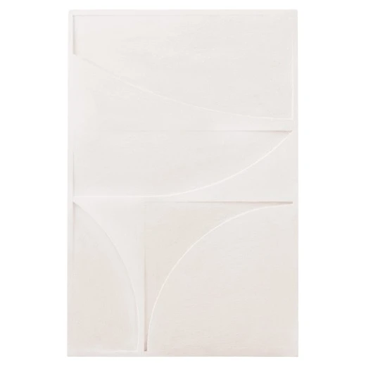 ΠΙΝΑΚΑΣ ΣΕΙΡΑ SANTORINI HM4505 MDF ΣΕ ΥΠΟΛΕΥΚΟ ΧΡΩΜΑ 80x4(πάχος)x120Υεκ.