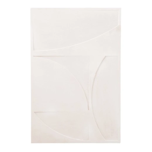 ΠΙΝΑΚΑΣ ΣΕΙΡΑ SANTORINI HM4506 MDF ΣΕ ΥΠΟΛΕΥΚΟ ΧΡΩΜΑ 80x4(πάχος)x120Υεκ.