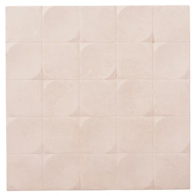 ΠΙΝΑΚΑΣ ΤΕΤΡΑΓΩΝΟΣ ΣΕΙΡΑ SANTORINI HM4516 MDF ΣΕ ΥΠΟΛΕΥΚΟ ΧΡΩΜΑ 80x4,5(πάχος)x80Υεκ.