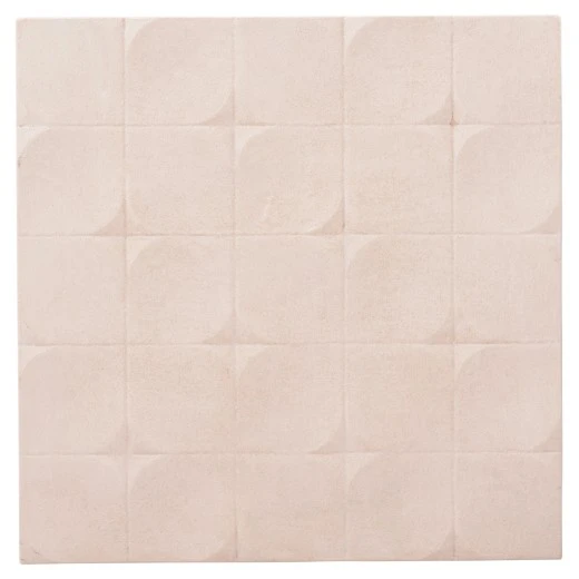 ΠΙΝΑΚΑΣ ΤΕΤΡΑΓΩΝΟΣ ΣΕΙΡΑ SANTORINI HM4516 MDF ΣΕ ΥΠΟΛΕΥΚΟ ΧΡΩΜΑ 80x4,5(πάχος)x80Υεκ.