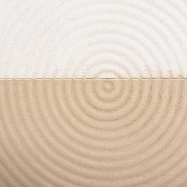 ΠΙΝΑΚΑΣ ΤΕΤΡΑΓΩΝΟΣ ΣΕΙΡΑ SANTORINI HM4519 MDF ΣΕ ΥΠΟΛΕΥΚΟ-ΚΑΦΕ ΧΡΩΜΑ 80x4(πάχος)x80Υεκ.