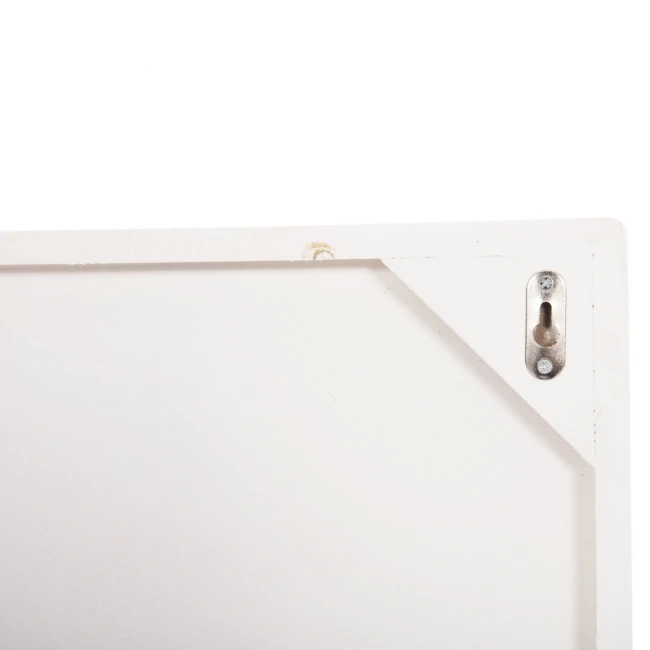 ΠΙΝΑΚΑΣ ΤΕΤΡΑΓΩΝΟΣ ΣΕΙΡΑ SANTORINI HM4519 MDF ΣΕ ΥΠΟΛΕΥΚΟ-ΚΑΦΕ ΧΡΩΜΑ 80x4(πάχος)x80Υεκ.