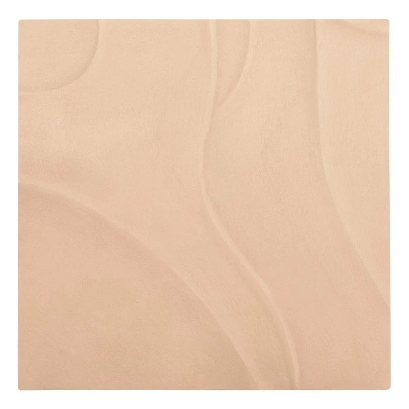 ΠΙΝΑΚΑΣ ΤΕΤΡΑΓΩΝΟΣ ΣΕΙΡΑ SANTORINI HM4520 MDF ΣΕ ΜΠΕΖ ΧΡΩΜΑ 80x4(πάχος)x80Υεκ.