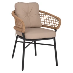 ΠΟΛΥΘΡΟΝΑ ΑΛΟΥΜΙΝΙΟΥ DARK GREY ΕΠΑΓΓΕΛΜ. RATTAN ΜΑΞΙΛΑΡΙ ΜΠΕΖ HM5863.01 60x56x84 εκ. ΠΟΛΥΘΡΟΝΑ ΑΛΟΥΜΙΝΙΟΥ DARK GREY ΕΠΑΓΓΕΛΜ. RATTAN ΜΑΞΙΛΑΡΙ ΜΠΕΖ HM5863.01 60x56x84 εκ.