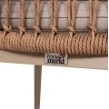 ΠΟΛΥΘΡΟΝΑ ΑΛΟΥΜΙΝΙΟΥ GALDIN HM6272.03 ΚΑΠΟΥΤΣΙΝΟ-P.E.RATTAN-ΜΠΕΖ ΥΦΑΣΜΑ 65x60x76Υεκ
