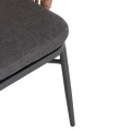ΠΟΛΥΘΡΟΝΑ ΑΛΟΥΜΙΝΙΟΥ ORIN HM6265.01 ΣΚΟΥΡΟ ΓΚΡΙ- P.E.RATTAN ΣΕ ΦΥΣΙΚΟ 58x61x75Υεκ.