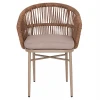ΠΟΛΥΘΡΟΝΑ ΑΛΟΥΜΙΝΙΟΥ ORIN HM6265.03 ΚΑΠΟΥΤΣΙΝΟ- P.E.RATTAN ΣΕ ΦΥΣΙΚΟ 58x61x75Υεκ.