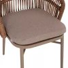 ΠΟΛΥΘΡΟΝΑ ΑΛΟΥΜΙΝΙΟΥ ORIN HM6265.03 ΚΑΠΟΥΤΣΙΝΟ- P.E.RATTAN ΣΕ ΦΥΣΙΚΟ 58x61x75Υεκ.