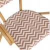 ΠΟΛΥΘΡΟΝΑ BAMBOO LOOK HM5861.03 ΚΑΦΕ-ΛΕΥΚΟ 58.5x58x82Υεκ.