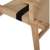 ΠΟΛΥΘΡΟΝΑ BAND RUBBERWOOD ΚΑΙ ΣΧΟΙΝΙ 62,5x60x88Yεκ.HM9324.01