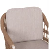 ΠΟΛΥΘΡΟΝΑ BOXER HM6556.02 ΑΛΟΥΜΙΝΙΟ & OLEFIN ΜΠΕΖ-TWIST WICKER 58x60x80Yεκ