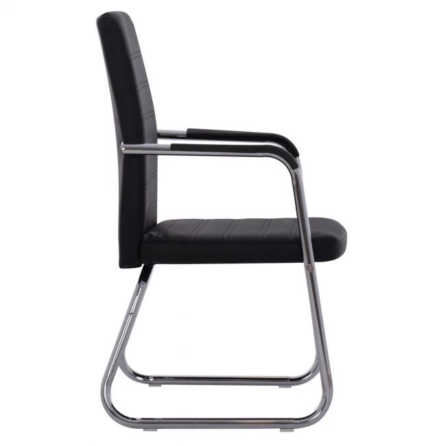 ΠΟΛΥΘΡΟΝΑ DALEY HM1021.01 ΜΕ ΜΠΡΑΤΣΑ ΜΑΥΡΟ PU 56x58x93 εκ.