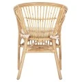 ΠΟΛΥΘΡΟΝΑ DAMPAR HM9929.04 RATTAN ΣΕ ΦΥΣΙΚΟ-ΛΕΥΚΟ ΜΑΞΙΛΑΡΙ 59x61x80Υεκ.