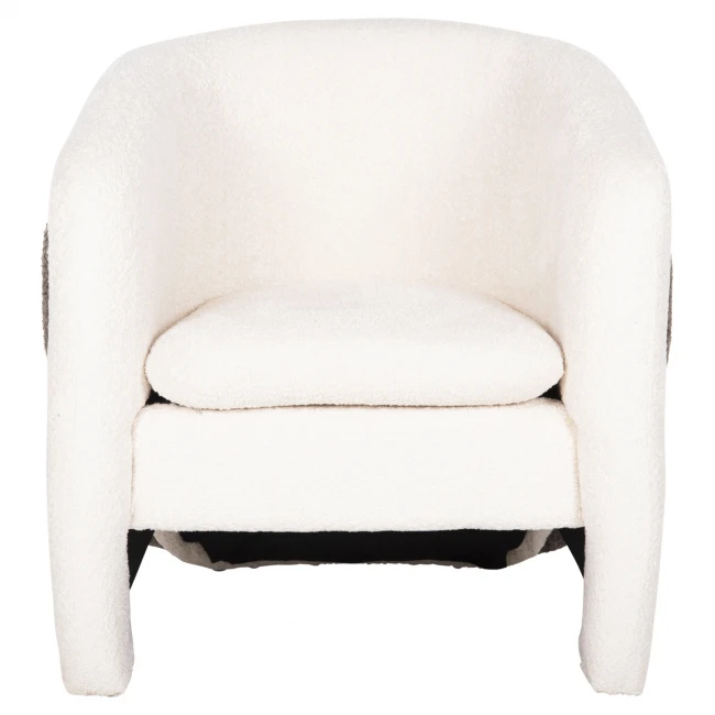 ΠΟΛΥΘΡΟΝΑ DOPER HM9590.06 ΜΠΟΥΚΛΕ ΥΦΑΣΜΑ ΛΕΥΚΟ-ΓΚΡΙ 68x72x76Υ εκ.