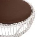ΠΟΛΥΘΡΟΝΑ ENTROPY HM9840.02 RATTAN ΛΕΥΚΟ ΜΕ ΚΑΦΕ ΜΑΞΙΛΑΡΙ 80x97x85Υεκ.