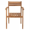 ΠΟΛΥΘΡΟΝΑ ERIETTA ΞΥΛΟ TEAK ΣΤΟΙΒΑΖΟΜΕΝΗ HM9534 ΣΕ ΦΥΣΙΚΟ ΧΡΩΜΑ 60x54x87Y εκ.