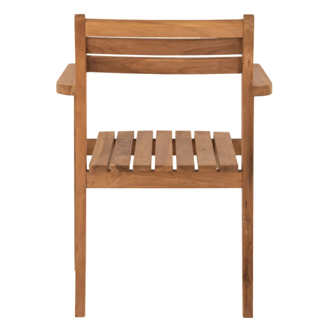 ΠΟΛΥΘΡΟΝΑ ERIETTA ΞΥΛΟ TEAK ΣΤΟΙΒΑΖΟΜΕΝΗ HM9534 ΣΕ ΦΥΣΙΚΟ ΧΡΩΜΑ 60x54x87Y εκ.